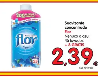 Alimerka Flor Suavizante concentrado Nenuco o azul, 45 lavados oferta