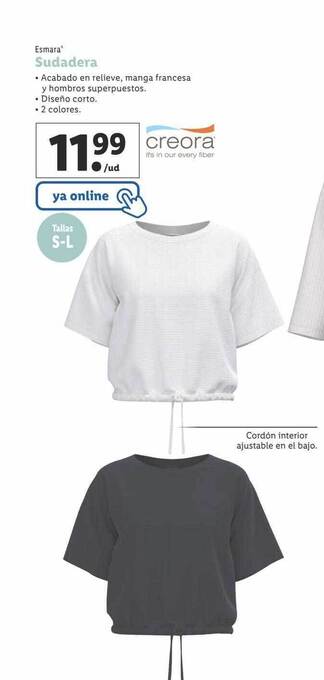 Lidl Esmara Sudadera oferta