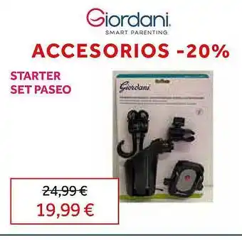Prénatal Giordani Starter Set Paseo oferta