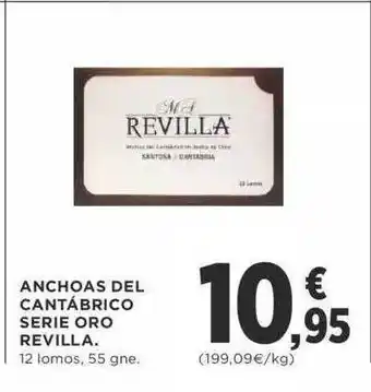Supercor Anchoas Del Cantábrico Serie Oro Revilla oferta
