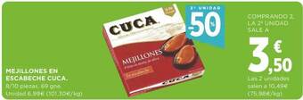 Supercor 2a Unidad -50% Mejillones En Escabeche Cuca oferta