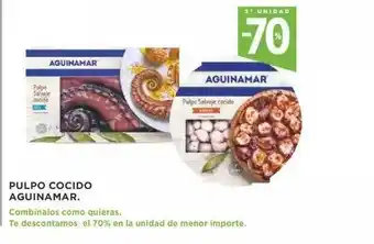 Supercor Exprés 2a Unidad -70% Pulpo Cocido Aguinamar oferta
