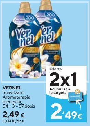 Caprabo Suavizante vernel oferta