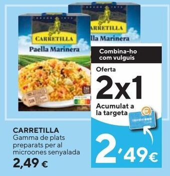 Caprabo Platos preparados carretilla oferta