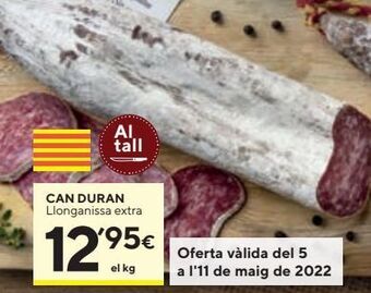 Caprabo Longaniza can duran oferta