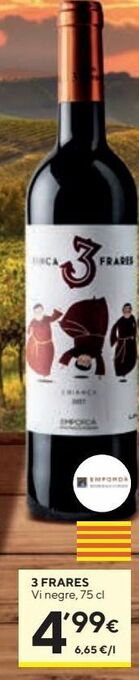 Caprabo Vino tinto oferta