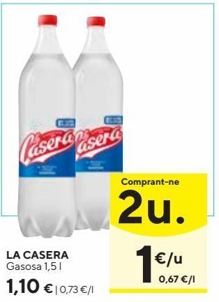 Caprabo Gaseosa la casera oferta