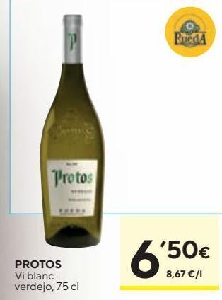 Caprabo Vino blanco protos oferta