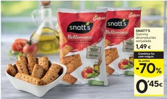 Caprabo Snacks snatt's oferta