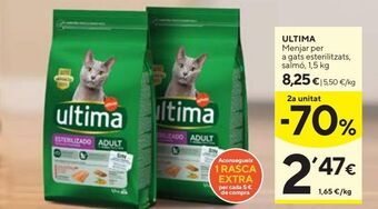 Caprabo Comida para gatos última oferta