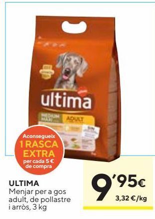 Caprabo Comida para perros última oferta