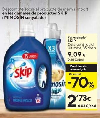Caprabo Detergente skip oferta