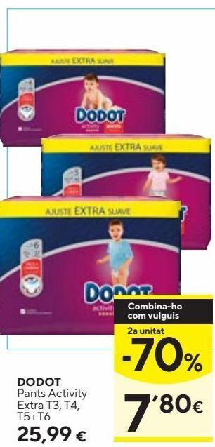 Caprabo Pañales dodot oferta