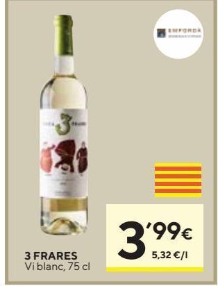 Caprabo Vino blanco oferta