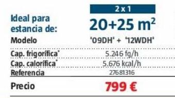 Bauhaus Deshumidificador oferta