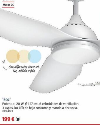 Bauhaus Ventilador de techo oferta