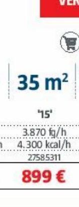 Bauhaus Aire acondicionado oferta