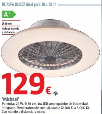 Bauhaus Ventilador de techo oferta