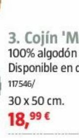 Bauhaus Cojines oferta
