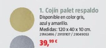 Bauhaus Cojines oferta