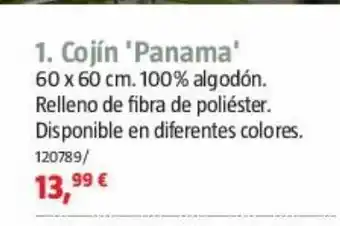 Bauhaus Cojines panama oferta