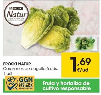 Eroski Eroski natur corazones de cogollo oferta