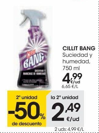 Eroski Cillit bang suciedad y humedad oferta