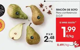 Eroski Rincón de soto pera conferencia d.o.p. oferta