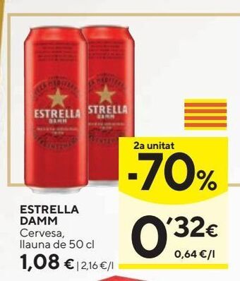 Caprabo Cerveza estrella damm oferta