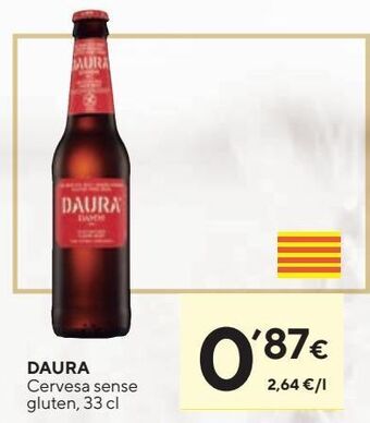 Caprabo Cerveza daura oferta
