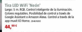 Bauhaus Tira led flexible oferta