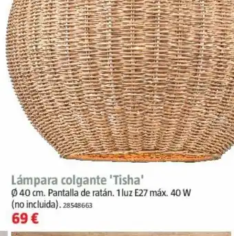 Bauhaus Lámpara colgante tisha oferta