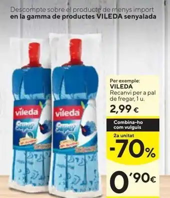 Caprabo Fregona vileda oferta