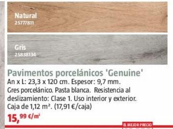 Bauhaus Pavimento porcelánico oferta