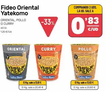 AhorraMas Fideos gallina blanca oferta