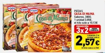 Hiperber Casa Di Mama Pizzas Sabores 380g oferta