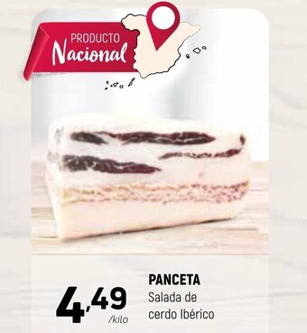 Coviran Panceta Salada de cerdo Ibérico oferta
