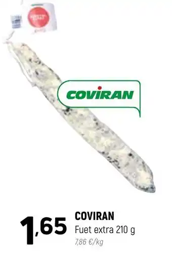Coviran Coviran Fuet extra 210g oferta