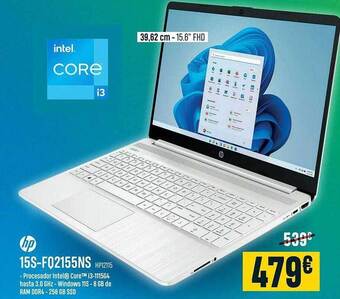 PCBox Hp 15s-fq2155ns oferta