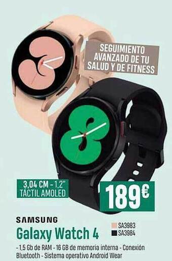 PCBox Samsung Galaxy Watch 4 oferta