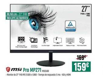 PCBox Msi Pro Mp271 oferta