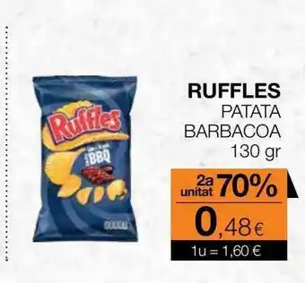 Plusfresc 2a Unitat 70% Ruffles Patata Barbacoa oferta