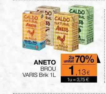 Plusfresc 2a Unitat 70% Aneto Brou Varis oferta