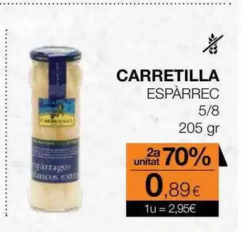 2a Unitat 70% Carretilla Espàrrec