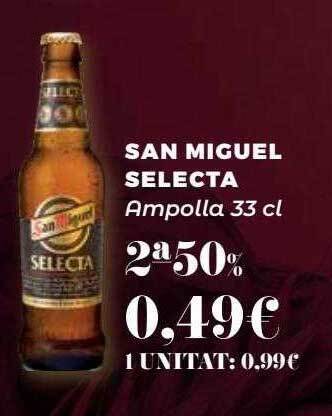 Plusfresc San Miguel Selecta oferta