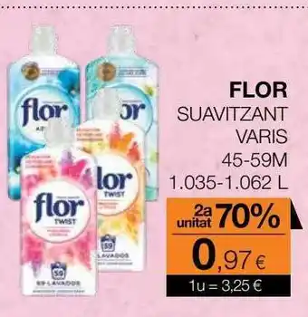 Plusfresc 2a Unitat 70% Flor Suavitzant Varis oferta