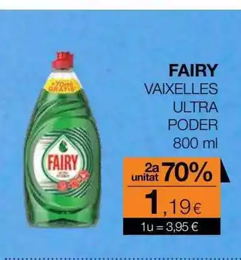 Plusfresc 2a Unitat 70% Fairy Vaixelles Ultra Poder oferta