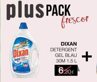 Plusfresc Dixan Detergent Gel Blau oferta