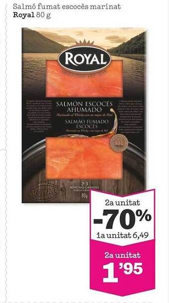 Sorli Salmó Fumat Escocès Marinat Royal oferta