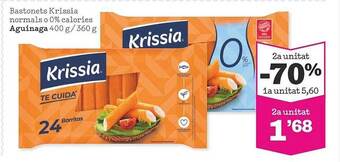 Sorli Bastonets Krissia Normals O 0% Calories Aguinaga oferta